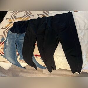 Maternity pants bundle for $30